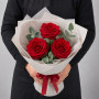 3 красные розы фото 3